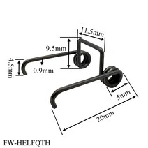 토션스프링 WAHL-헤어 클리퍼 스프링 전기 푸시 가위 헤어 교체 더블 비동 8148/8159, 01 2pcs