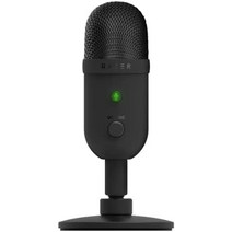 레이저 세이렌 미니 rz19-04050100-r3m1 v2 x usb 1.0인치(25mm) 콘덴서 마이크 슈퍼 카디오이드 사운드 수집 패턴 아날로그 게인, razer seiren v2 x usb 콘덴서 마