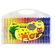 아모스 36색 파스넷 색연필, 5개