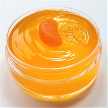 모아슬라임 수제 퍼티 슬라임 100ml, 귤 퍼티