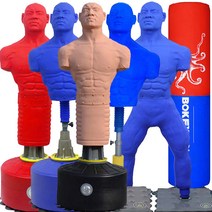 킥복싱 무에타이 사람모양 인간모형 샌드백 실리콘, 3D 추상 입체   샌드백검정