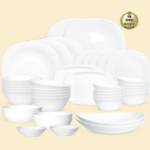 보르미올리 바칠레 화이트문 10인 식기세트 40p, 9종, 1세트