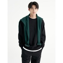 [빈폴][BIKE WE LIKE] 블랙 로고 맨투맨 티셔츠(BC2941B035)