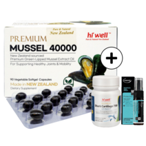 뉴질랜드 하이웰 초록홍합 40000 90캡슐 고함량 그린홍합 손마디통증