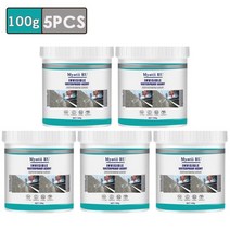 투명방수본드 누수 수리 깨짐 화장실 지붕 타일 접착제 수리 도구, 100G 5PCS, 중국