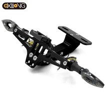 혼다 용 CBR125R 2011 2018-2020 후면 라이센스 플레이트 테일 프레임 브래킷 회전 신호등, 07 A set with lights