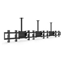천장형 메뉴보드 티비거치대 32-55인치 국내생산 4대거치, 블랙, 1000mm, 500mm