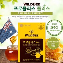 종근당 와일드프로폴리스 60c 아연 흑마늘 면역에좋은 면역력영양제 몸가려움증 20대 입안헐었을때