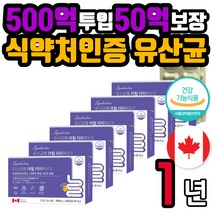 대용량 캐나다직수입 장 건강 500억 생 유산균 50억보장 장용성 캡슐 유해균 억제 락토바실러스 애시도필러스 장내유익균 가세리17 부모님 어머니 아버지 어버이 어르신 추천 선물