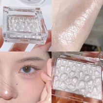 아이스 큐브 하이라이터 메이크업 팔레트 워터 라이트 펄 화이트 샴페인 골드 젤리 젤 페이스 컨투어 브라이트닝 아이 섀도우 코스메틱, [01] 01, 01 01
