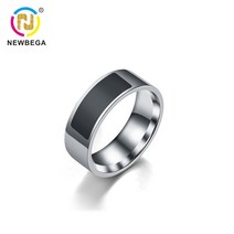 Ntag213 칩 스마트 링 다기능 프로그래밍 가능한 NFC 안드로이드 전화 장비 방수 손가락 디지털, SIZE 12