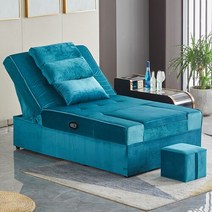 마사지테이블전기 마사지 침대 뷰티 테라피 살롱 접이식 소파 팔 디자인 페디큐어 카밀라 파라 가구, 14 폭 90cm