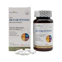 팜그린 칼슘 마그네슘 아연 비타민D 1305mg x 90정, 1개