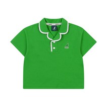 [캉골키즈]APBCLT00010GN 파이핑 디테일 카라 티셔츠 PB 0001 그린