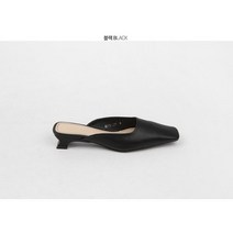 oshu / 여성 유니크한 스타일 스퀘어토 플랫 뮬 펌프스 샌들