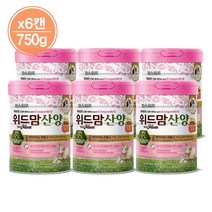 파스퇴르 위드맘 100일 산양 제왕 750g x 6캔