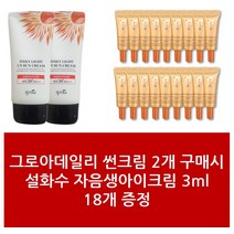 썬크림2+설화수 자음생아이크림 3ml 18개 - 1Set