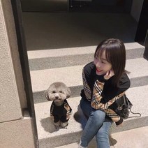 애견커플룩 강아지주인커플티 가을 반려동물 여름, 옵션4 XL
