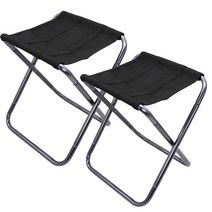 [EMK] EZ리빙 초경량 2단접이식 휴대용의자 B009, 그레이세트