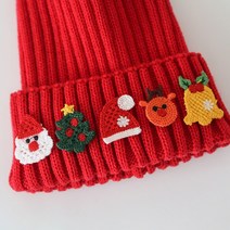 크리스마스 와펜 세트 루돌프 산타모자 장식