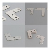 다용도 가구 부속 평철 공구 10P 40X40MM 목공용품 연결철물, 80x80mm