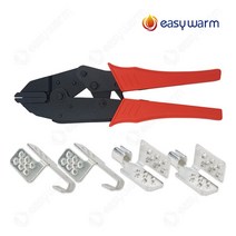[면상단자/압착기] CRIMPING TOOL 난방필름용 압착단자, 압착단자 B타입/1000개