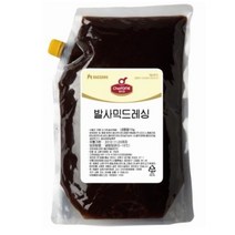 청정원 쉐프원 발사믹 드레싱 2kg, 1팩