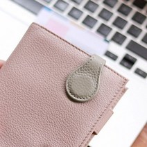 북홀더 가죽자석책갈피 문구 책갈피제작, 퍼플