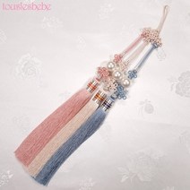 20번 성인 여성 한복노리개 진주 3작 한복장신구 여자 혼주 하객 결혼식 웨딩 촬영 악세사리 소품