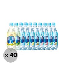 웅진식품 [웅진식품] 빅토리아 탄산수/탄산음료 500ml x 40페트 골라담기(플레인.레몬 등 10종 중 택2), 내사랑유자c20+배20