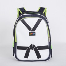 태권도 가방 모조 태권도 스타일 배낭 가방 와이드 스트랩 편안한 통기성 bag44cm 33cm 14cm