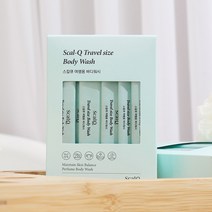 스칼큐 친환경 여행용 약산성 일회용 바디워시 스틱 10ml 20개입, 추천 여행용 바디워시 20개입 3개(11%추가할인)