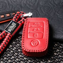 아슬란 스마트키케이스 천연가죽 키지갑, 안식일 06FST 키홀더 현대기아폴딩3버튼 블랙