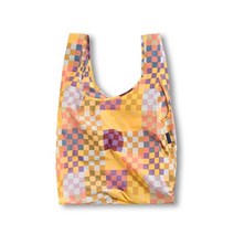 BAGGU [바쿠백] 휴대용 장바구니 접이식 시장가방 Medium Check Multi