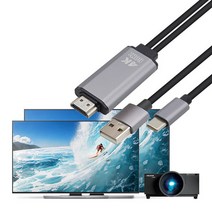 FW432 C TYPE to HDMI 휴대폰을 프로젝터로 게임하기