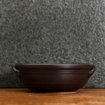 [천삼백케이] [도자기 그릇] 옹기 감자탕 뚝배기1호1.8L, 단품
