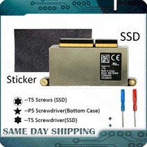 oem 노트북 ssd 128gb 256gb 512gb 1tb for macbook pro 망막 13.3quot a1708 pci-e ssd 2016년 후반 2017년 중반 emc2, a1708 2017년, 128GB 원본