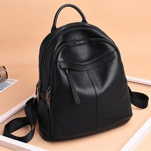 엘다르 아스나 여성 소가죽 백팩 (블랙) 여성가죽가방