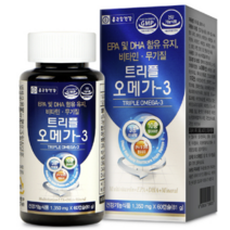 청소년 오메가쓰리 종근당 트리플 오메가3 2개월분