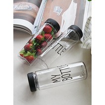 500ml 걸러주는 거름망 텀블러 물병 보틀 밀폐 회사원 여행 카페 음료수 컵
