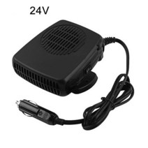 12V/24V 범용 자동차 히터 휴대용 성에 제거 전기 팬 4 IN 1 앞 유리 증발 겨울, 01 24V