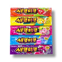 크라운 새콤달콤 5종세트(5가지맛), 구포트 쿠팡 5종세트, 구포트 쿠팡 본상품선택