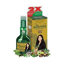 케시 킹 아유르베다 두피와 헤어 오일 100ml, Hair Oil/ 60ml- Pack of 3