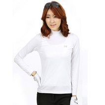 포나인 여성용 골프 이너웨어 기능성 반폴라 긴팔 티셔츠 TA232W