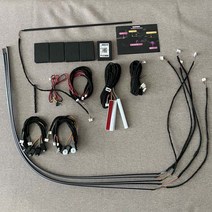 엠비언트 라이트 면발광 RGB LED 인테리어 자동차 앰비언트 라이트 스트립 64 색 아크릴 광섬유 장, 06 1PC Sub-controller_01 RGB