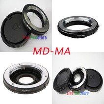 미놀타 MD MC 렌즈-소니호환 알파 AF MA 마운트 A900 A850 A77 A65 어댑터-무한대 + 캡, 01 MD-MA No Glass
