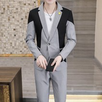 306B-2-T168-P125 가을남성정장투피스 슬림 오피스룩정장세트