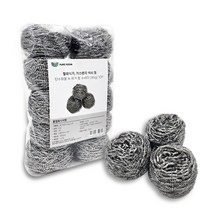 퓨어룸 국산 철수세미 (45g) 탄냄비 캠핑 식당 설거지, 1개, 10매