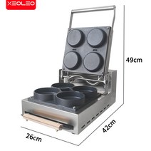 XEOLEO 상업 피자 메이커 3000W 크레페 4 미니 기계 다기능 팬케이크 비 스틱, 01 110V_04 AU