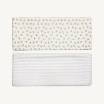 어텀31 오가닉코튼 인견 양면 아기 와이드베개 + 매쉬 속통, 곰돌이